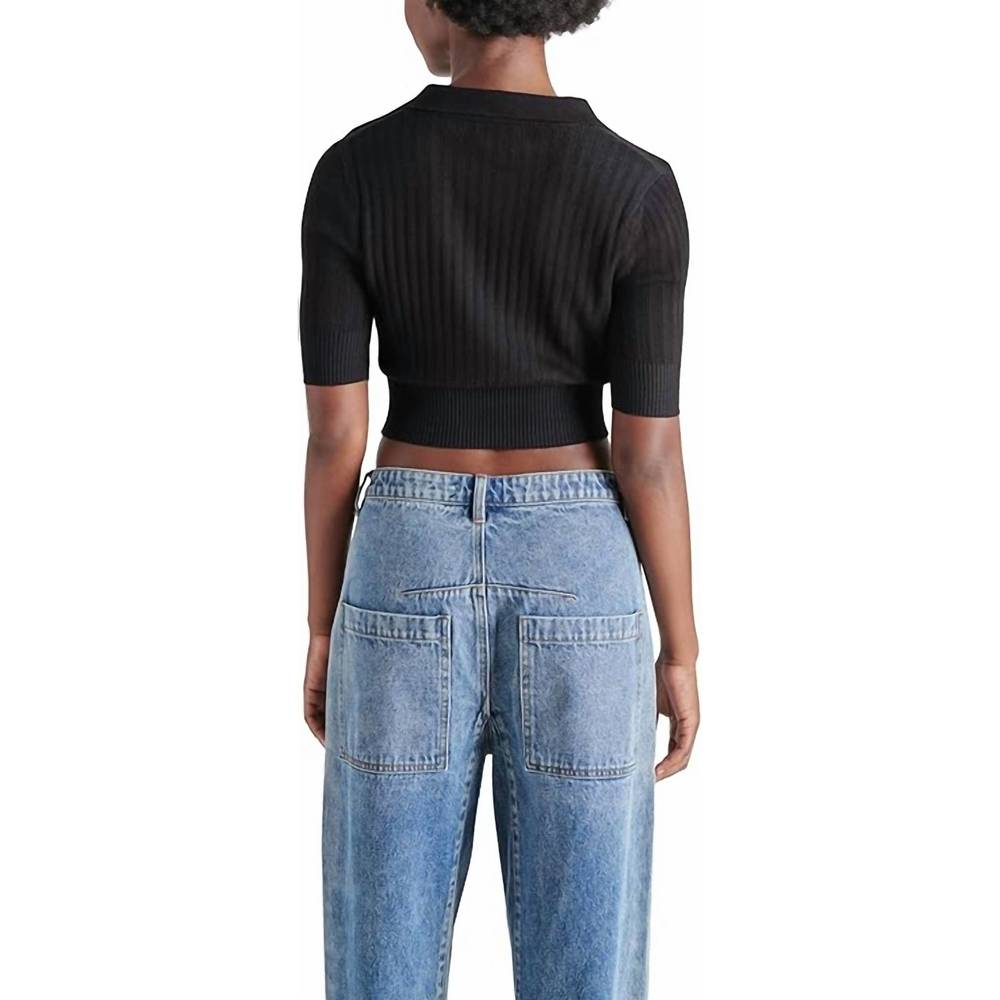 NEW STEVE MADDEN charlise sweater in black - Picture 2 of 3